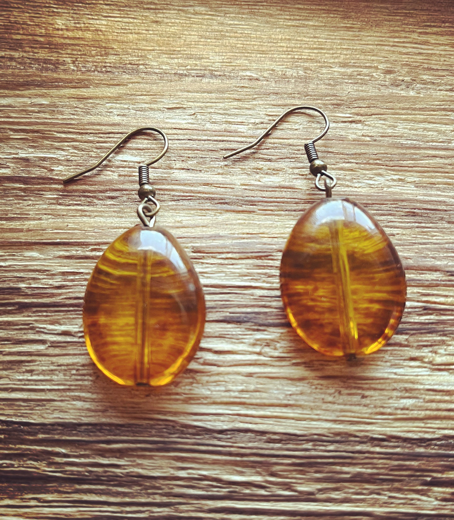 Amber Earrings