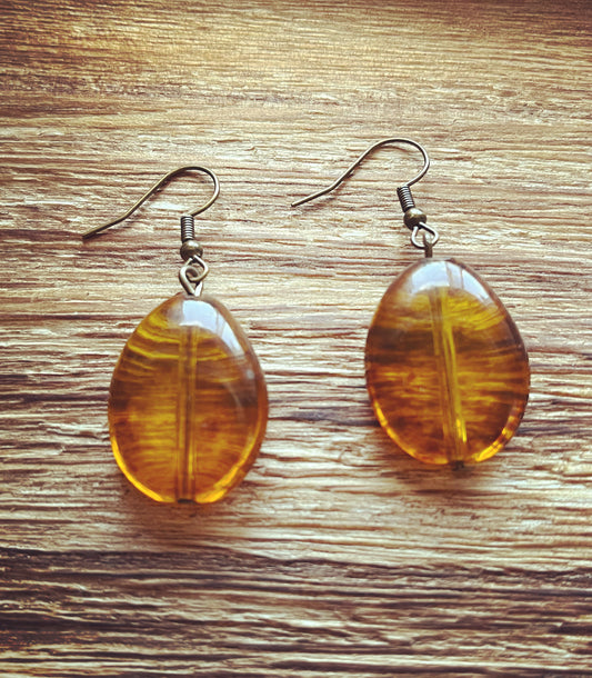 Amber Earrings