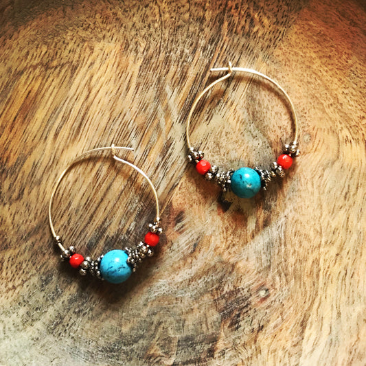 Boho Candid Hoops