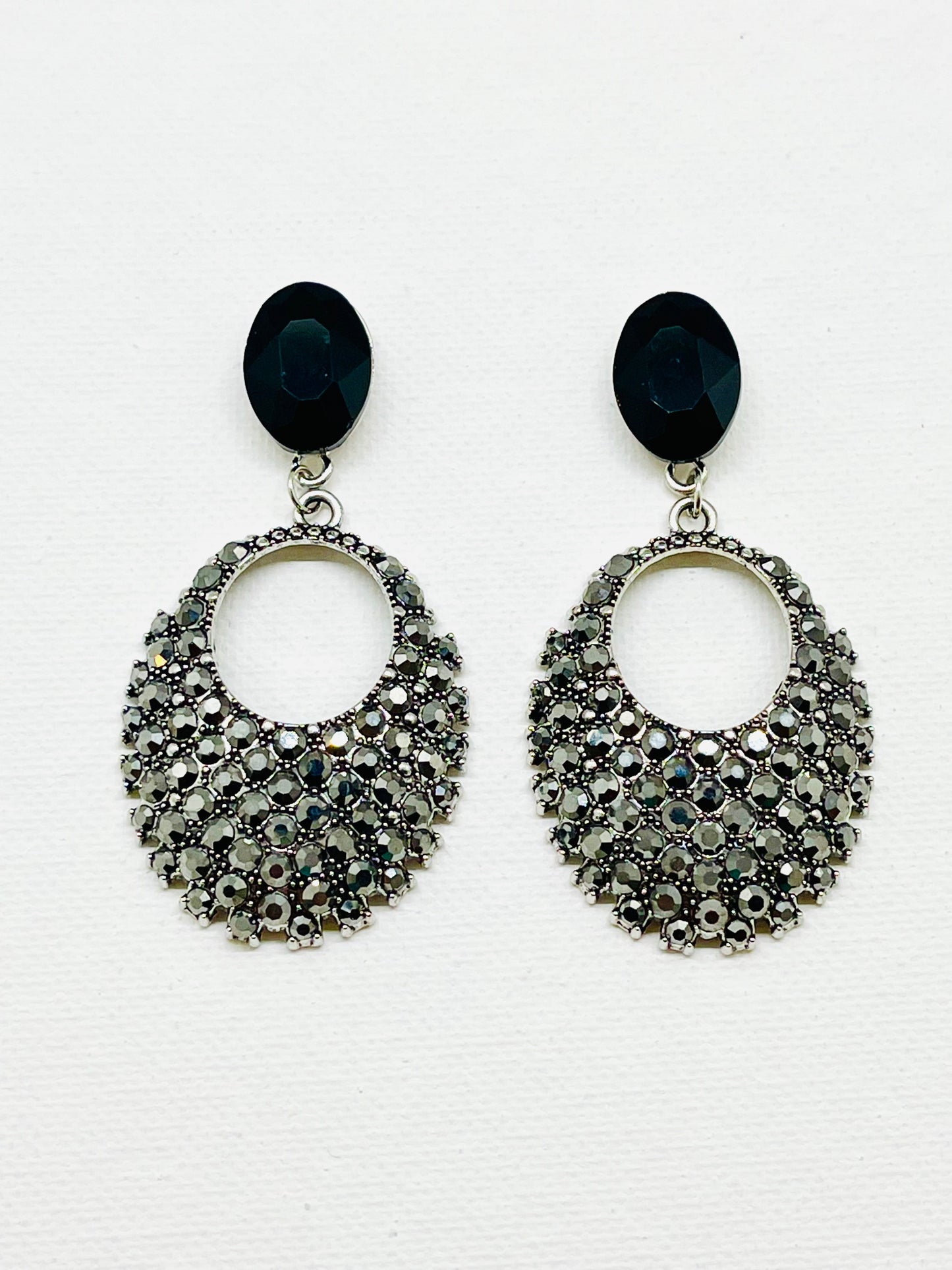 Dark Peacock Earrings