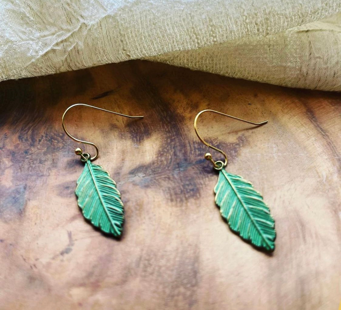 Wild Leaf Earrings